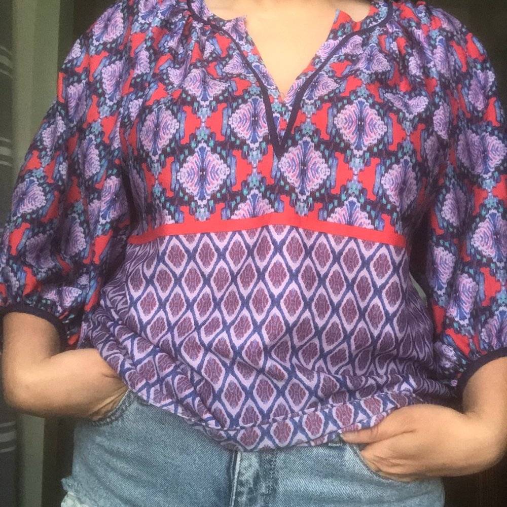 Collective Concepts Colorful Tunic - Picture 5 of 8